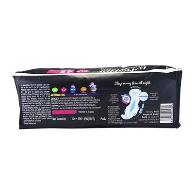 Whisper Bindazz Nights Sanitary Pads (XL+) 15's (Buy 2 Get 1 Free) - Sanitary Napkins
