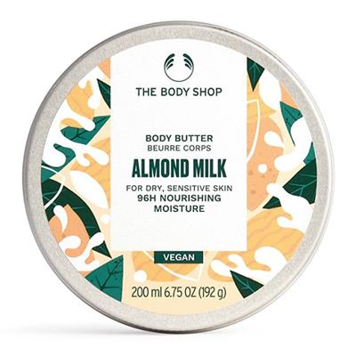 The Body Shop Almond Milk 96H Nourishing Vegan Body Butter 200ml - Body Butter
