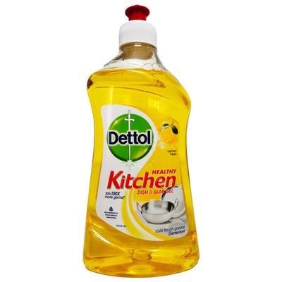 Dettol Healthy Kitchen Dish & Slab Gel - Lemon Fresh 400 ml - Others