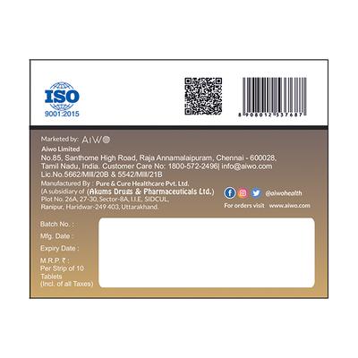 Aiwo Amet-SR 500 mg Tablet 100's - General Health