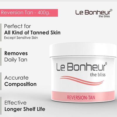 Le Bonheur Reversion Tan Cream 400 gm - Face Creams