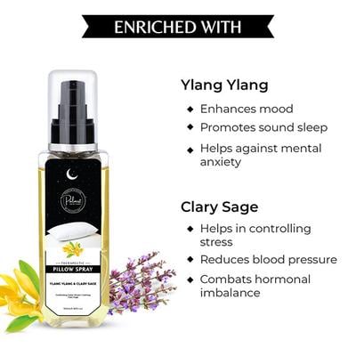 Palmist Skin Care Therapeutic Pillow Spray - Ylang Ylang & Clary Sage 100 ml - Others