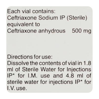 Accuzon 500mg Injection 1's - Bacterial Infections-Cep