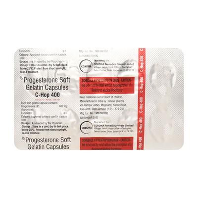 C HOP 400mg Tablet 10's - Hormonal Therapy-Oes