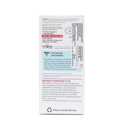 GNC Women's Ultra Mega One Daily Caplets 60's - Calcium And Minerals