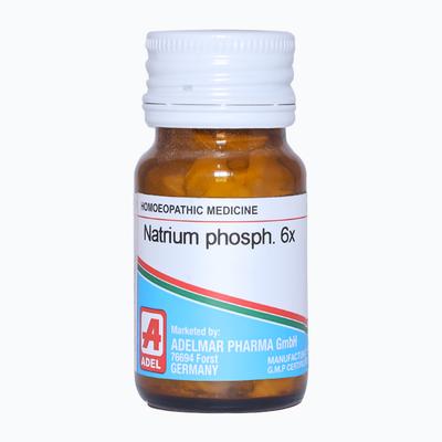 Adel Natrium Phosph 6X Tablet 20 gm - Triturations (Homeo Tablets)