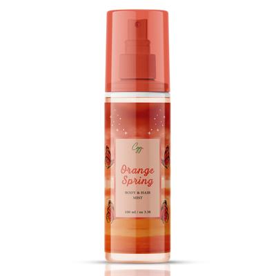 CGG Cosmetics Body & Hair Mist - Orange Spring 100 ml - Body Mist/Spray