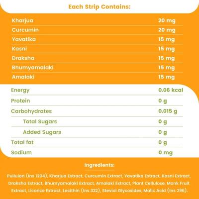 Slip Slips Hangover Relief + Slips - Natural Orange Flavour 30's - General Health