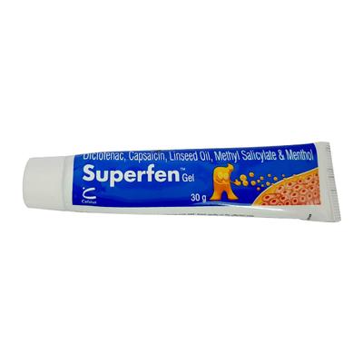 SUPERFEN Gel(Topical) 30gm - Pain relief-Nsa