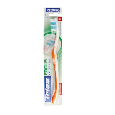 Trisa Focus Pro Clean Soft Toothbrush 1's - Baby Oral Care