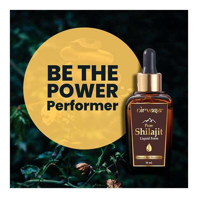 Nirvasa Pure Shilajit Liquid Form 50 ml - Sexual Care