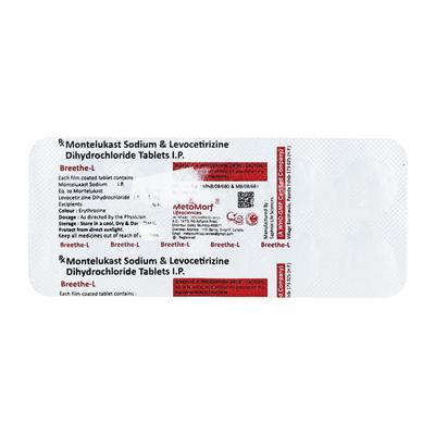 BREETHE L Tablet 10's - Allergies-Ant