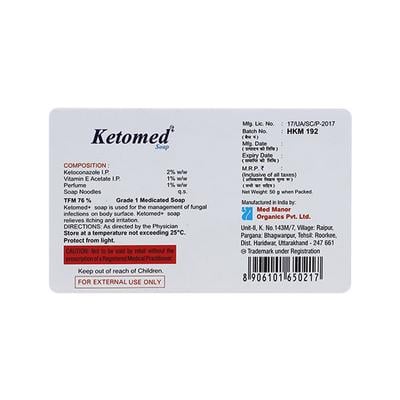 Ketomed Soap 50gm - Fungal Infections-Taa