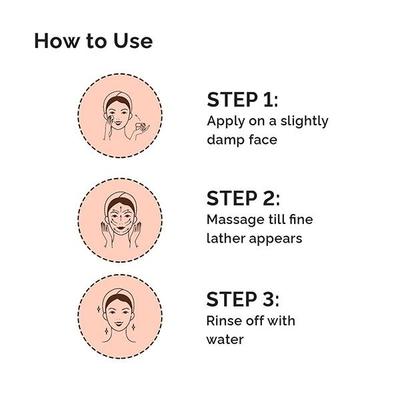Greenberry Organics Foaming Face Wash - Rose & Jojoba Oil 100 ml - Face Wash & Cleansers