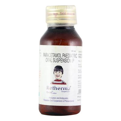 RETHERMA 250mg Suspension 60ml - Fever-Ana