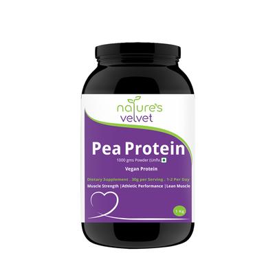 Natures Velvet Pea Protein Powder - Unflavoured 1000 gm - Health Products