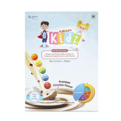 Kabisure Kidz Premium Chocolate Flavour Powder 200gm - Supplements-Sup