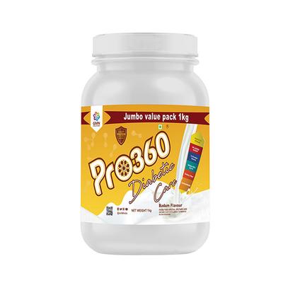Pro360 Diabetic Care Powder - Badam 1 kg - Diabetes (Fitness)