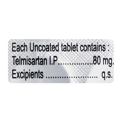 TELSYS 80mg Tablet 10's - Hypertension-Ang