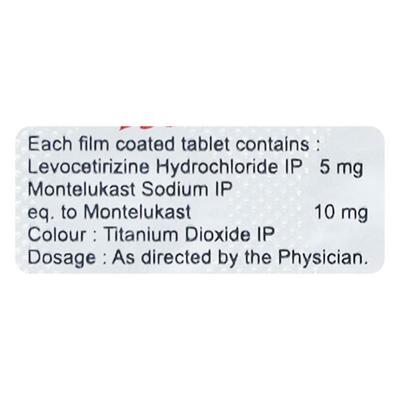 L ATRIZ M Tablet 10's - Allergies-Ant