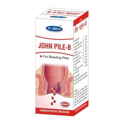 Dr.John's John Pile-B Drops 30 ml - Homeopathic Drops