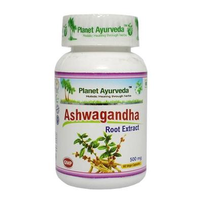 Planet Ayurveda Ashwagandha Capsules 60's - Ashwagandha