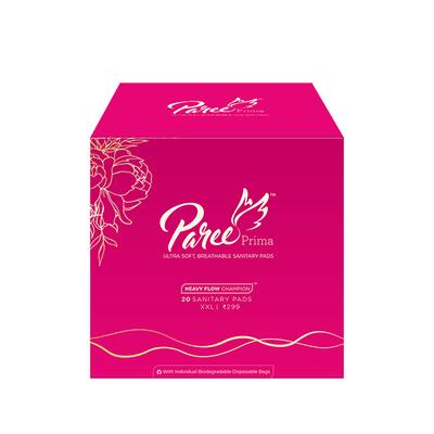 Paree Prima Ultrasoft Heavy Flow Sanitary Pads (XXL) 20's - Sanitary Napkins