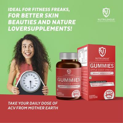 Nutrileague Apple Cider Vinegar Gummies 30's - Multi-Vitamins