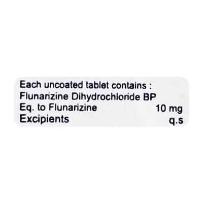 FLUSNIG 10 Tablet 10's - Migraine