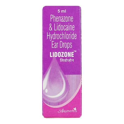 LIDOZONE Ear Drops 5ml - Ear Conditions-EAA