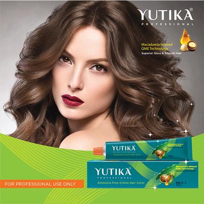 Yutika Creme Hair Color - 10.0 Lightest Blonde 100 gm - Crème