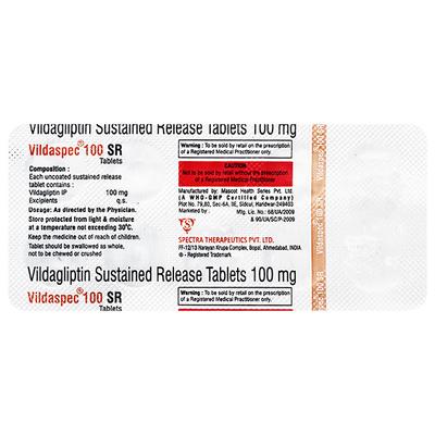VILDASPEC SR Tablet 10's - Diabetes-Ant