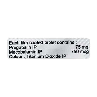 PREMYLIN M 75mg Tablet 10's - Neuropathic Pain-Dru