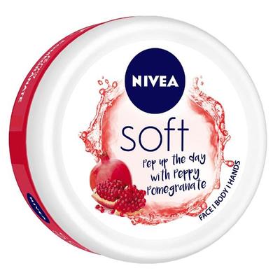 NIVEA SOFT Body cream - Pomegrante 50 ml - Lotions & Creams