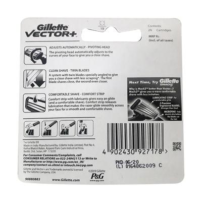 Gillette Vector+ Cartridges 2's - Razors & Cartridges