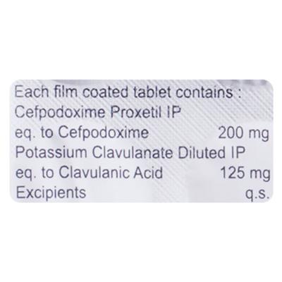 YCEPO CV 325mg Tablet 10's - Bacterial Infections-Cep