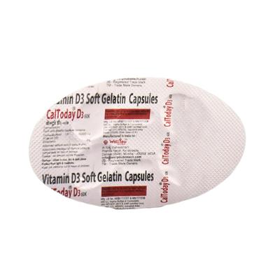 CALTODAY D3 60K Capsule 4's - Supplements-Vit
