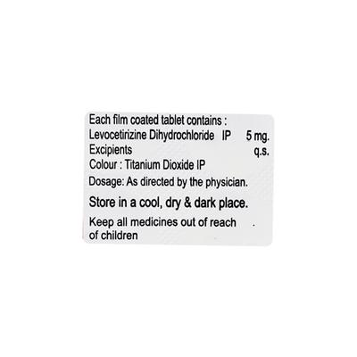 METALERG 5 Tablet 10's - Allergies-Ant