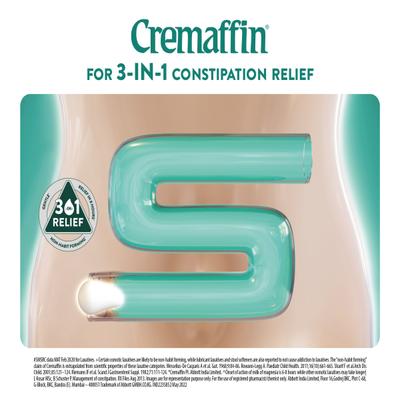 Cremaffin Constipation Relief Liquid - Mixed Fruit 225ml - Indigestion/Constipation