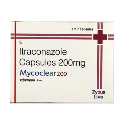 Mycoclear 200mg Capsule 7'S - Fungal Infections-Anf