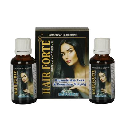 LDD Bioscience Hair Forte Internal and External Drops 30 ml - Homeopathic Drops