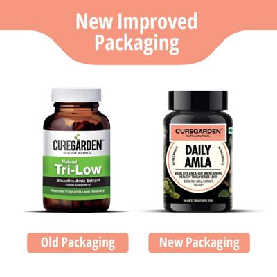 Curegarden Tri Low Vegetarian Capsules 60's - Vital Health