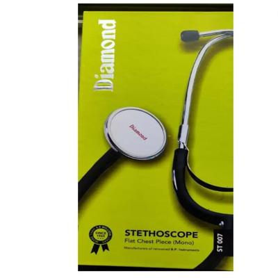 Diamond Flat Chest Piece Mono Stethoscope (ST007) - Stethoscopes