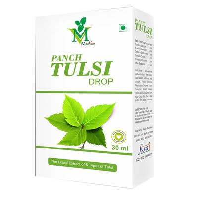 Mint Veda Panch Tulsi Drop (Pack of 4 x 30 ml) - Vitamin C