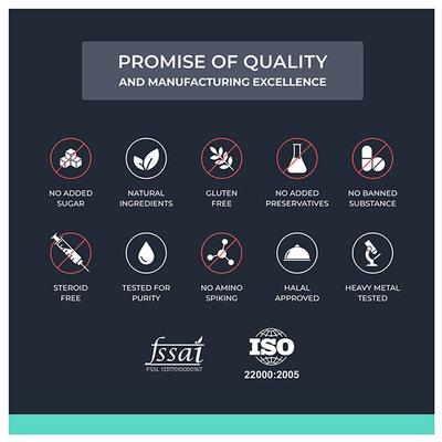 Nutrabay Pure Isolate Whey Protein Powder - Unflavoured 500 gm - Whey Proteins