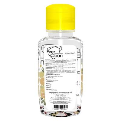Everclean Liquid Hand Sanitizer - Citrus Fresh 60 ml - Hand Sanitizer