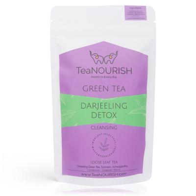 TeaNOURISH Darjeeling Detox Green Tea 100gm - Teas