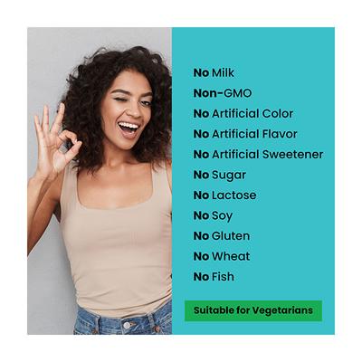 Wellbeing Nutrition Probiotic + Prebiotic Fibre Effervescent Tablet - Green Apple & Peppermint (Pack of 4 x 21's) - Digestive Health