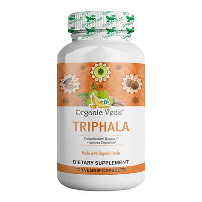 Organic Veda Triphala Veg Capsule 120's - Pure Herbs