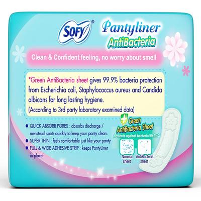 Sofy AntiBacteria Pantyliner 18's - Panty Liners